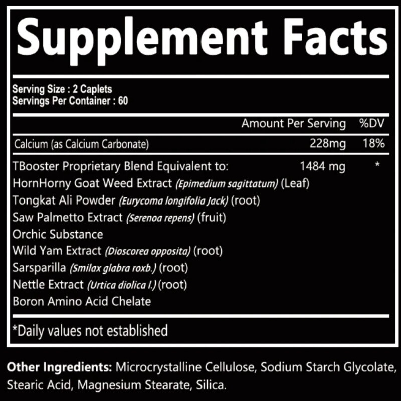 Horny Goat Weed Extract Capsules – Male Enhancement Stamina High Strength