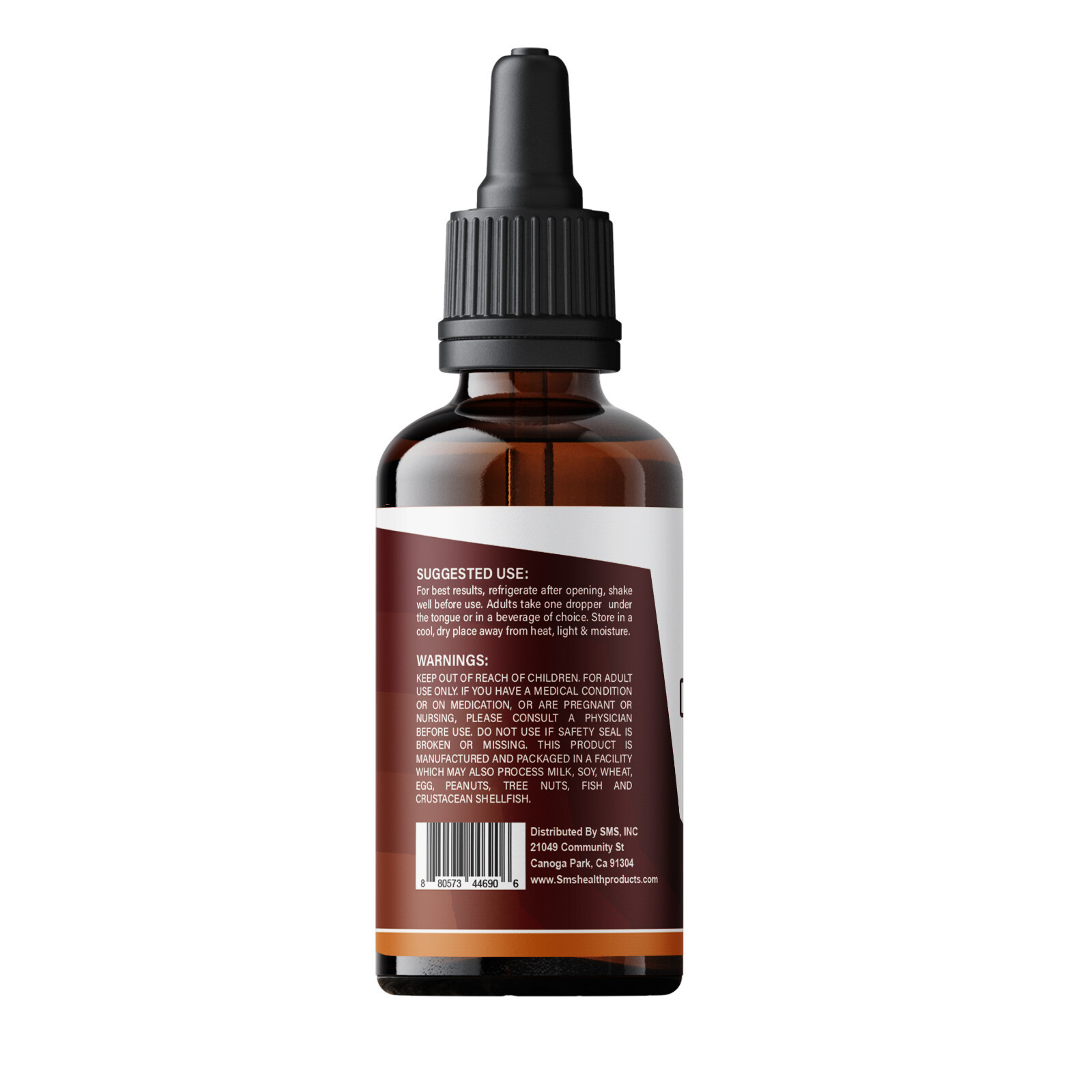 Chaga Mushroom Extract Organic Non GMO Tincture Liquid Herbal Drops 2 Fl Oz