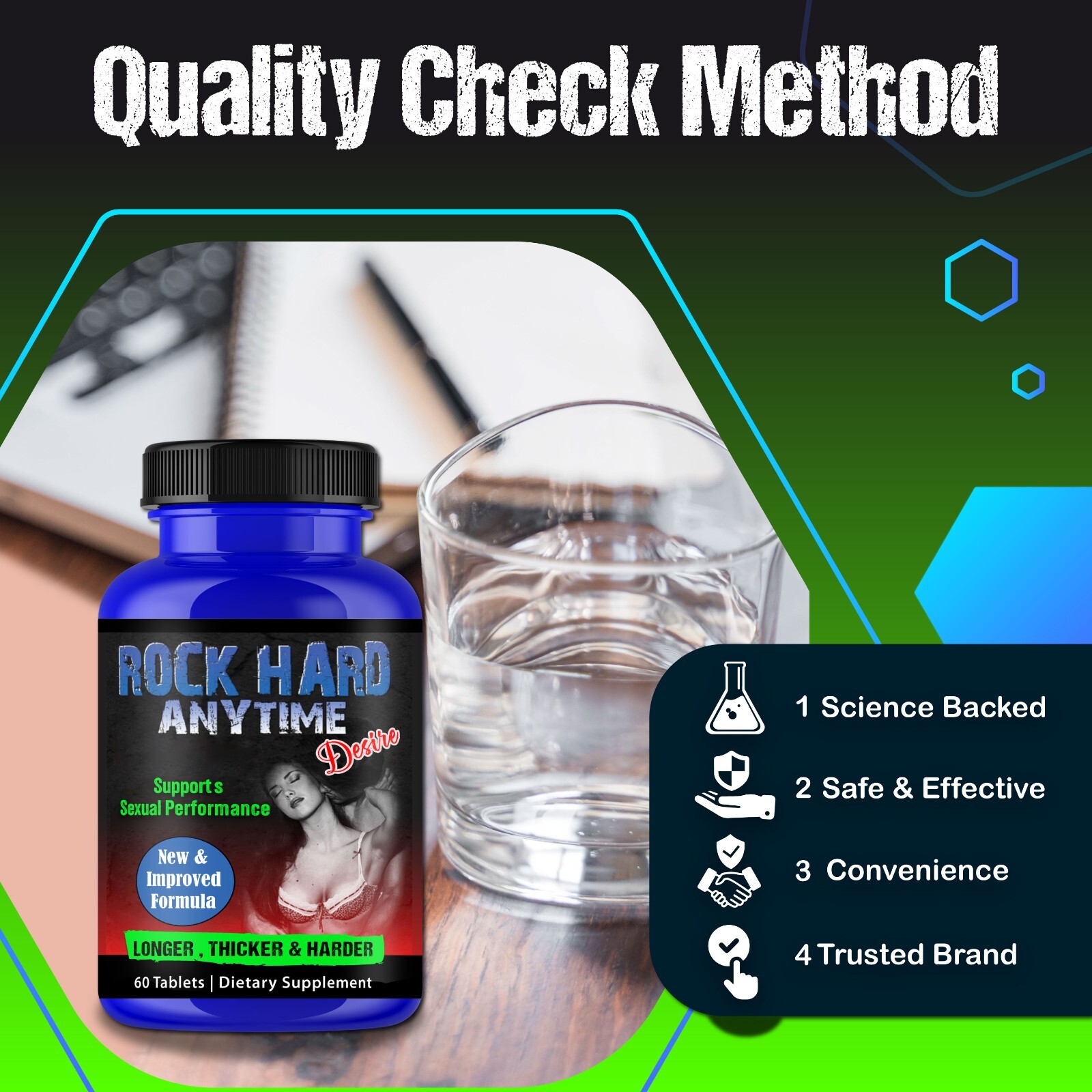 Fast Acting Male Performance Enhancement Pills Men Testosterone Booster Energy