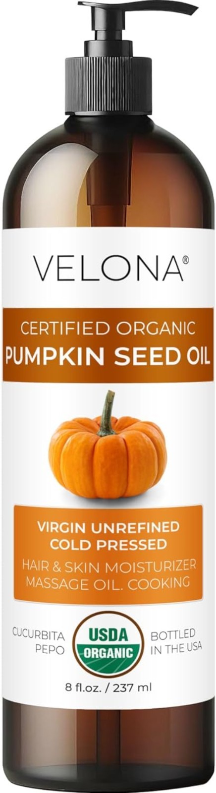 Luxury Organic Pumpkin Seed Oil – 8 Fl Oz for Cooking, Skincare, and Haircare