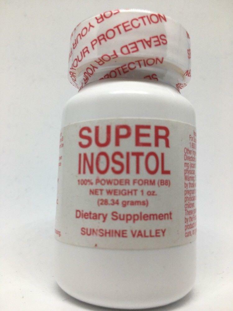 Vitamin B8 Super Inositol 💯% Powder Form 1 OZ 28.34grams🌞Sunshine Valley