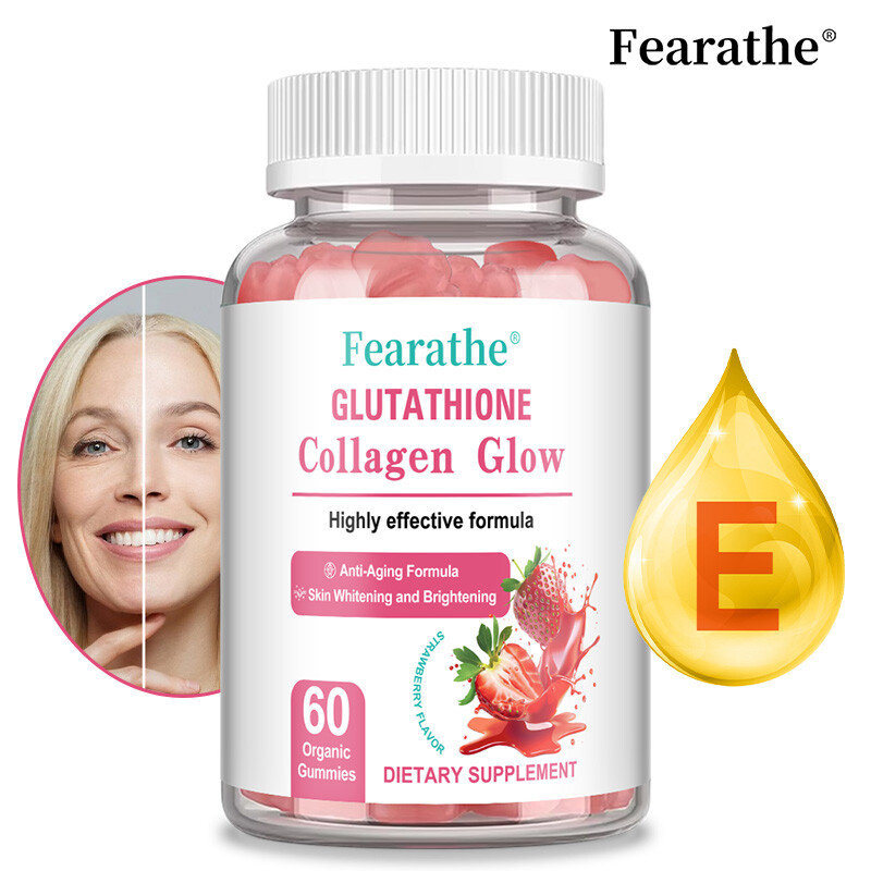 Glutathione Collagen Glow Gummies – Skin Delicate,Reduce Oxidantion 60 gummies