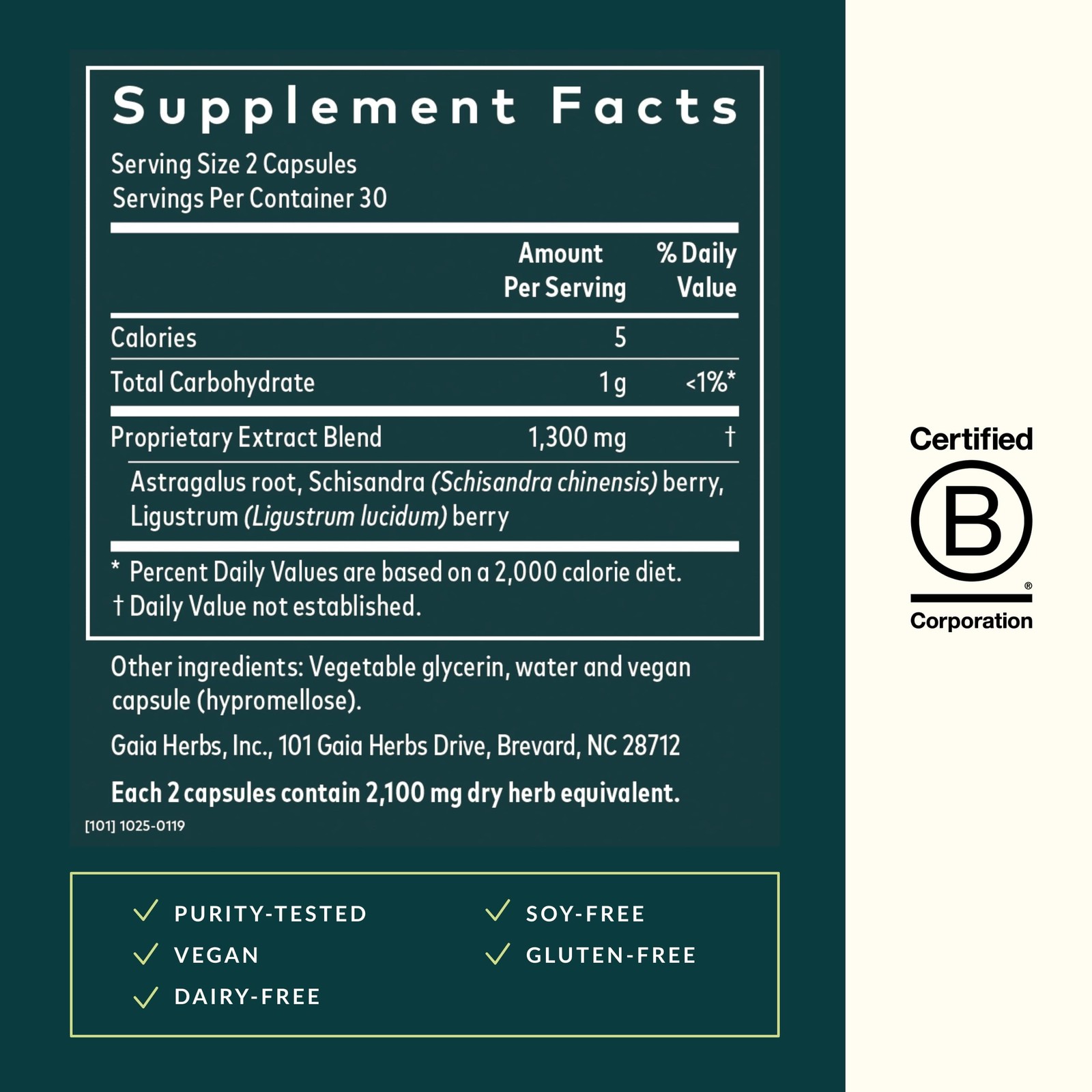 Gaia Herbs Astragalus Supreme – Immune and Antioxidant Support Herbal Supplem…