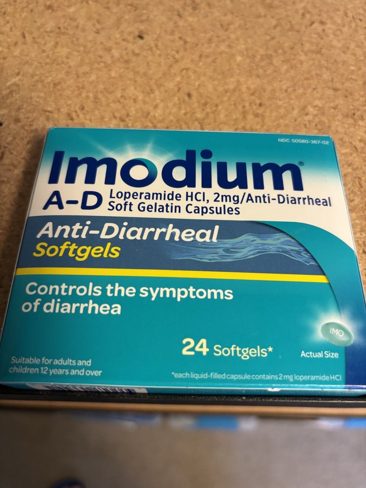 Imodium 24 Soft gels Exp 06/28