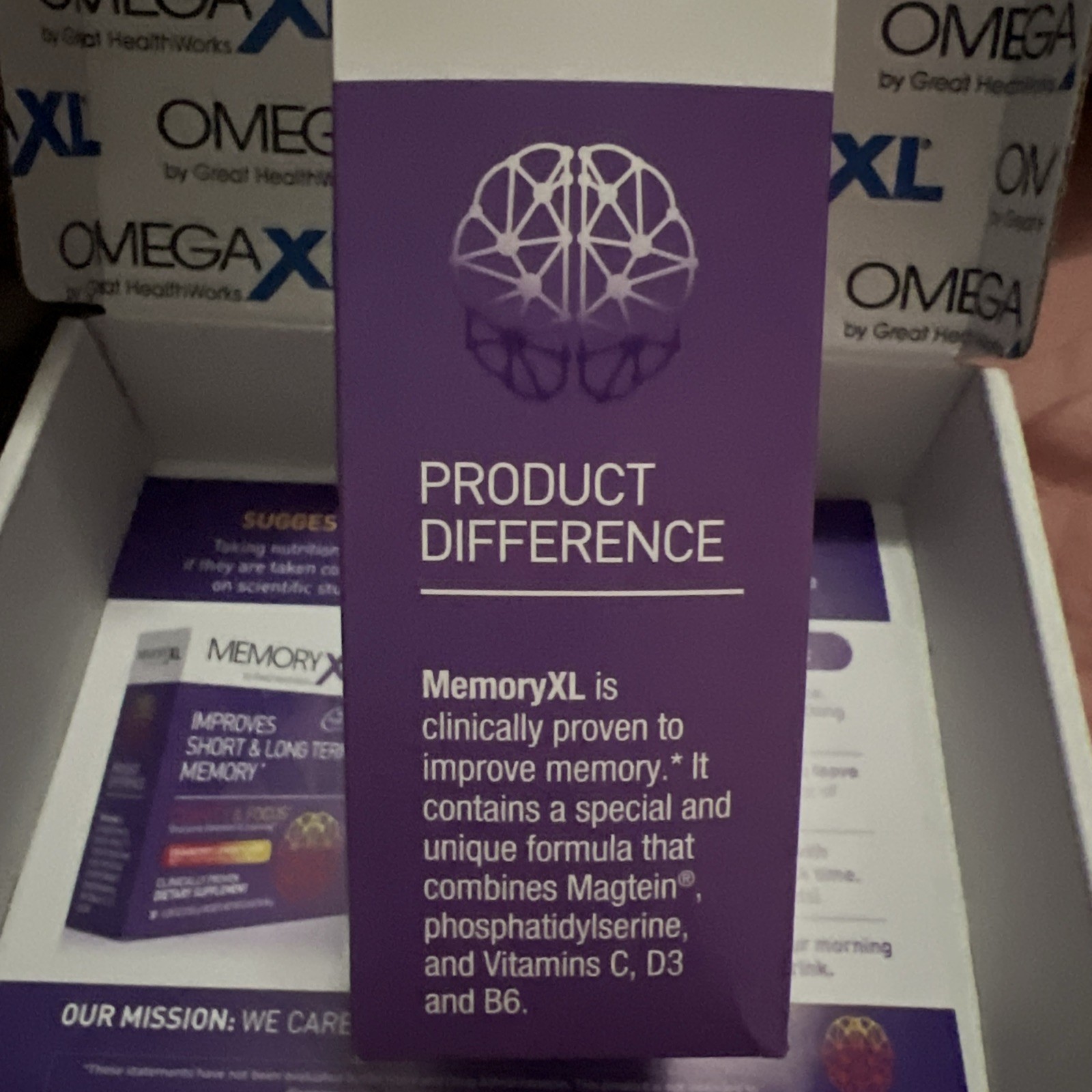 Memory XL by Great HealthWorks Improves Short & Long Term Memory. 30 Packets