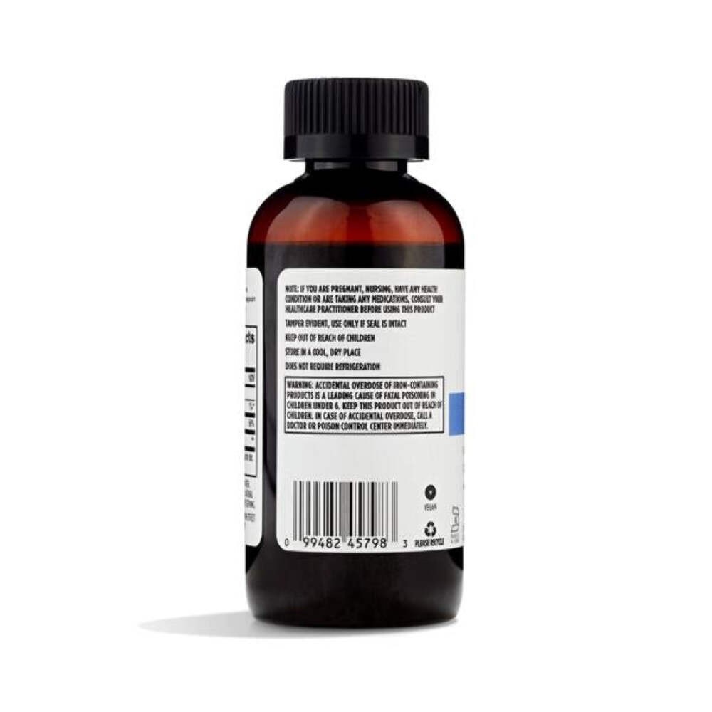 7/27 365 by Whole Foods Market, Liquid Iron – Blackberry Vanilla Flavor, 4 OZ