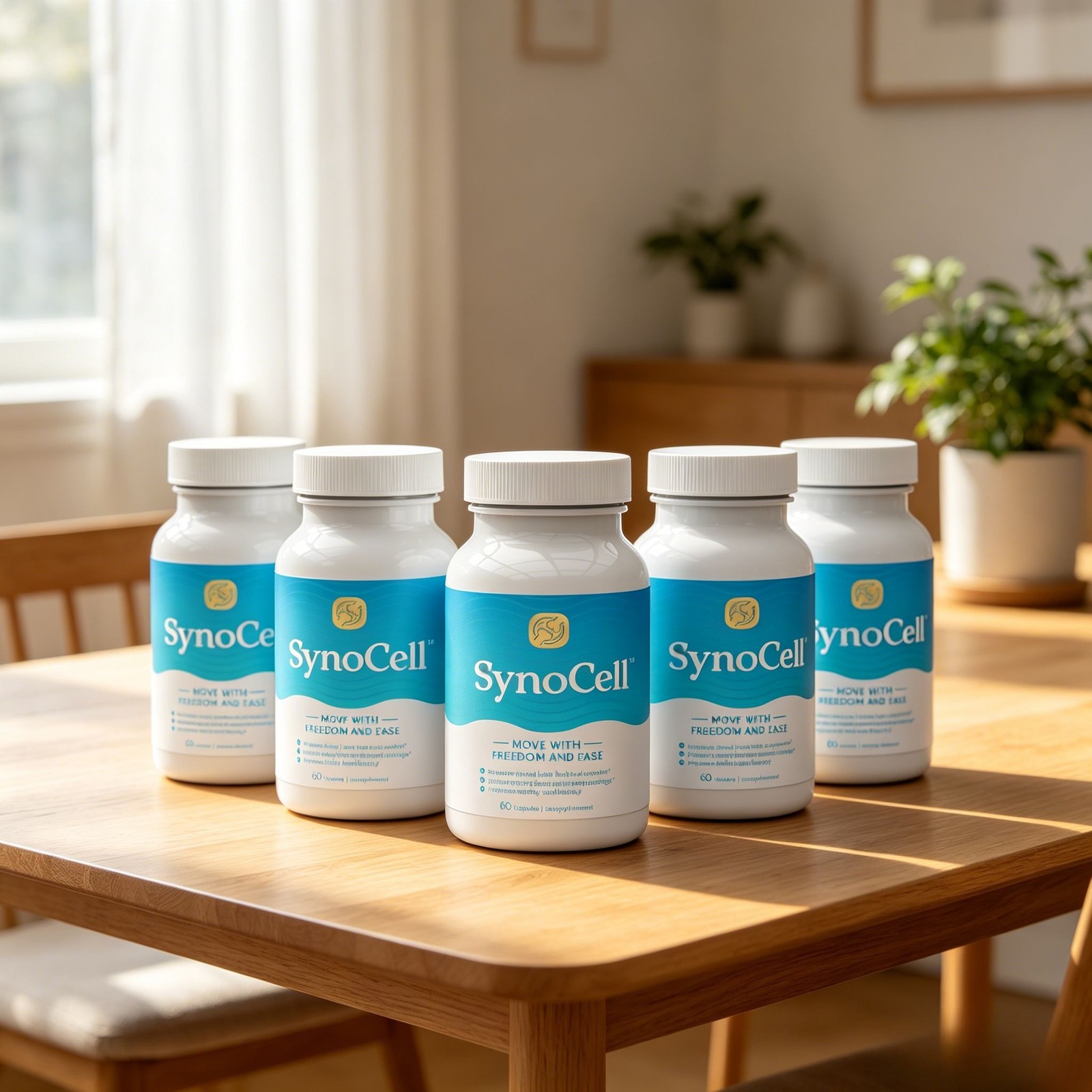 Synocell 5-Pack Capsules – Back Neck 300 Joint Support Complex – and Caps