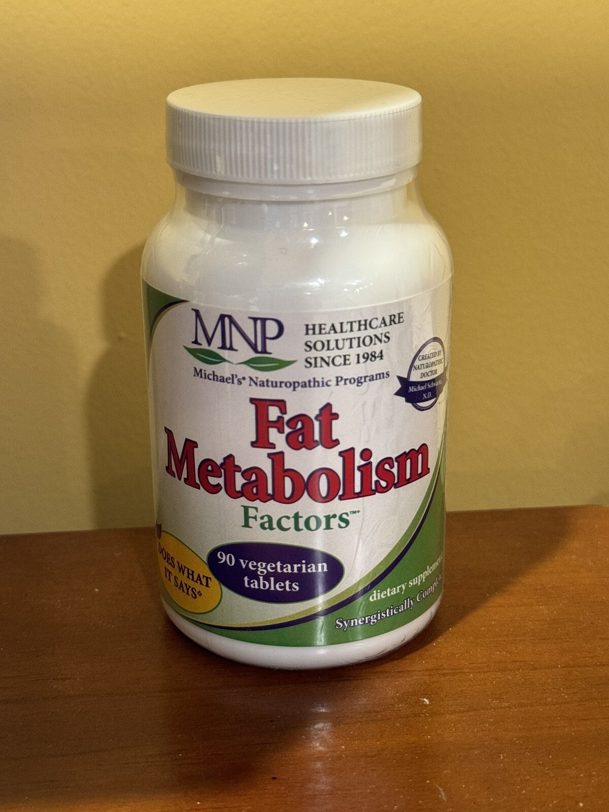 Michael’s Naturopathic MNP FAT METABOLISM FACTORS 90 Veg Tablets Exp 4/2025