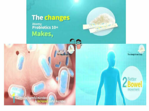 Atomy Probiotics Powder Cfus Lactobacilli Health 20 Billion 2.5gx60 Orangeflavor