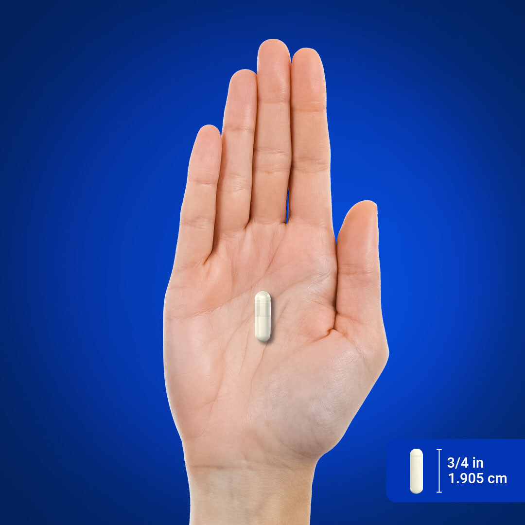 GABA 750mg | 100 Capsules | Non-GMO, Gluten Free | By Piping Rock