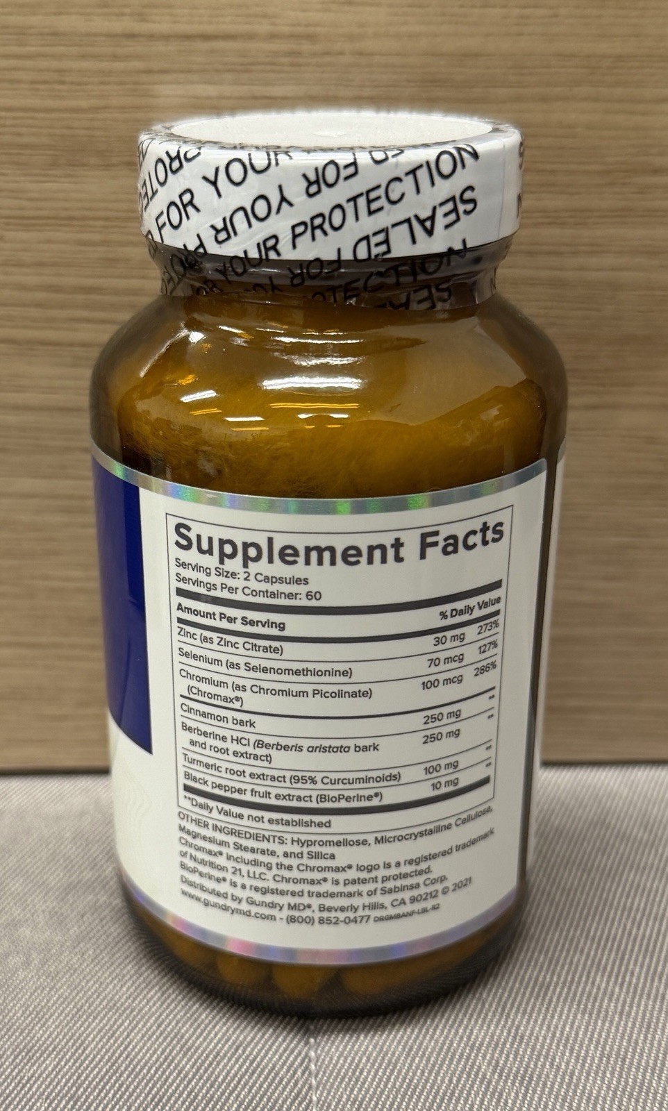 Gundry MD Metabolic Advance Supplements 120 Capsule Bottles MFG: 05/2025