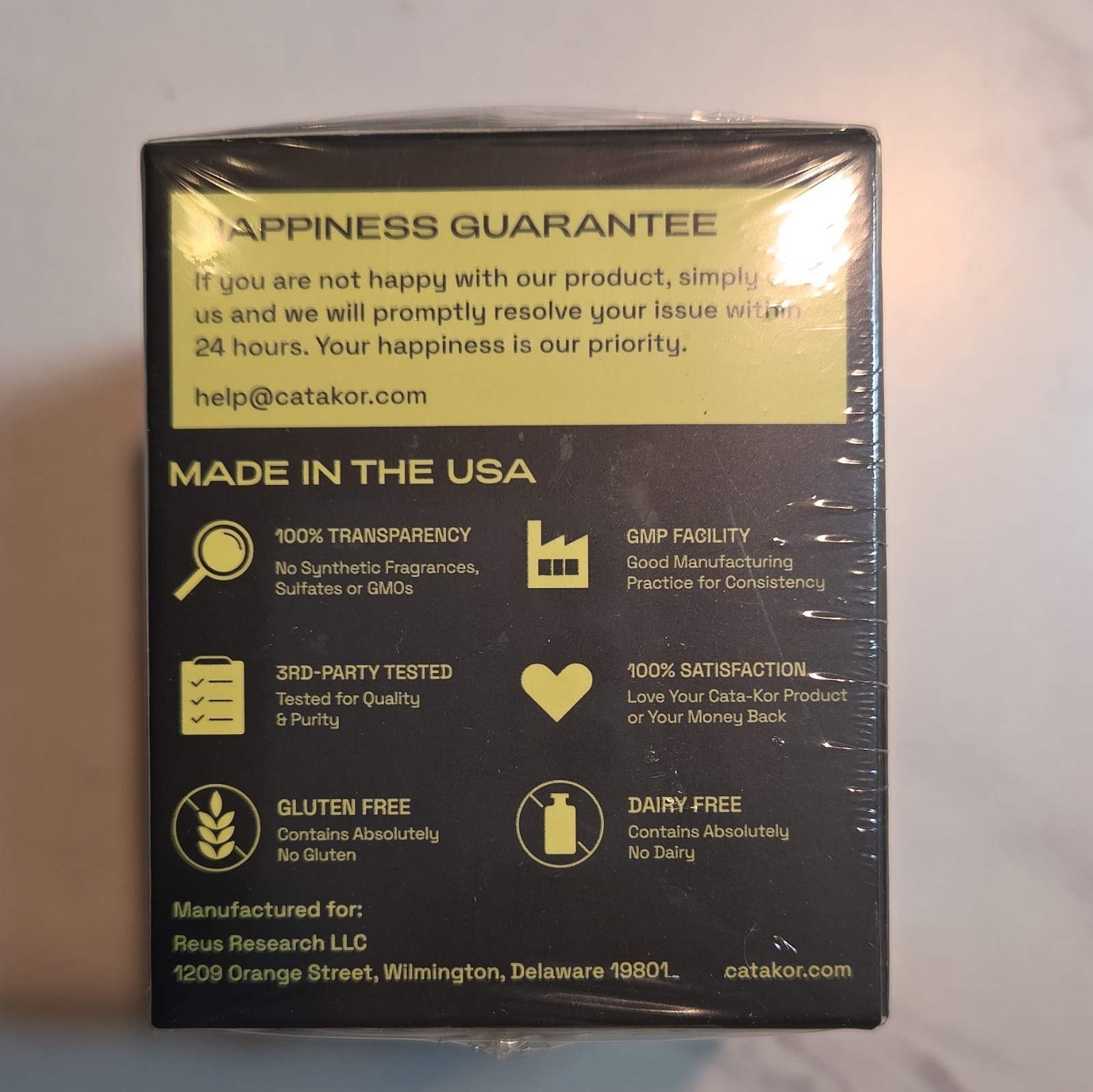 Cata-Kor NAD+ Core Liposomal Dietary Supplement 250mg 60 Caps Gluten-Free