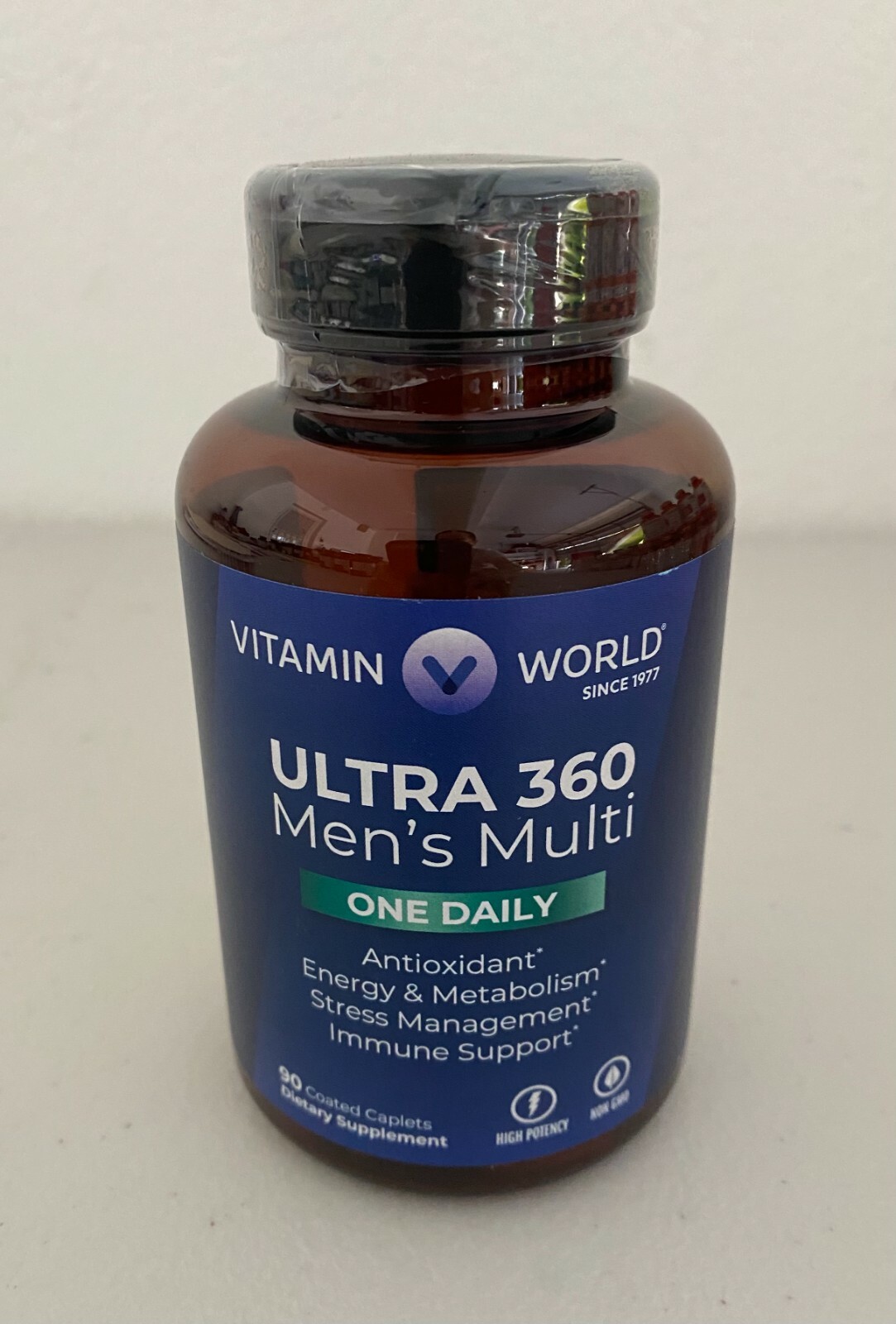 Vitamin World Ultra 360 Men’s Multi One Daily Antioxidant, Energy & Metabolism S