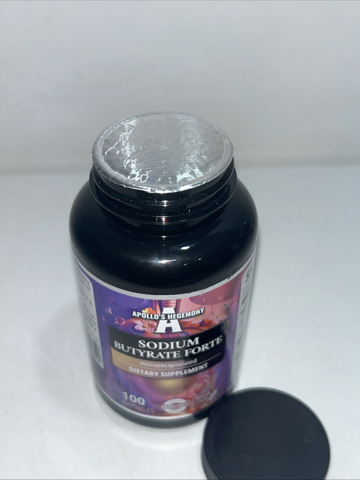 Sodium Butyrate Forte 556 Mg, 100 Capsules Slightly Damaged Outer Packaging