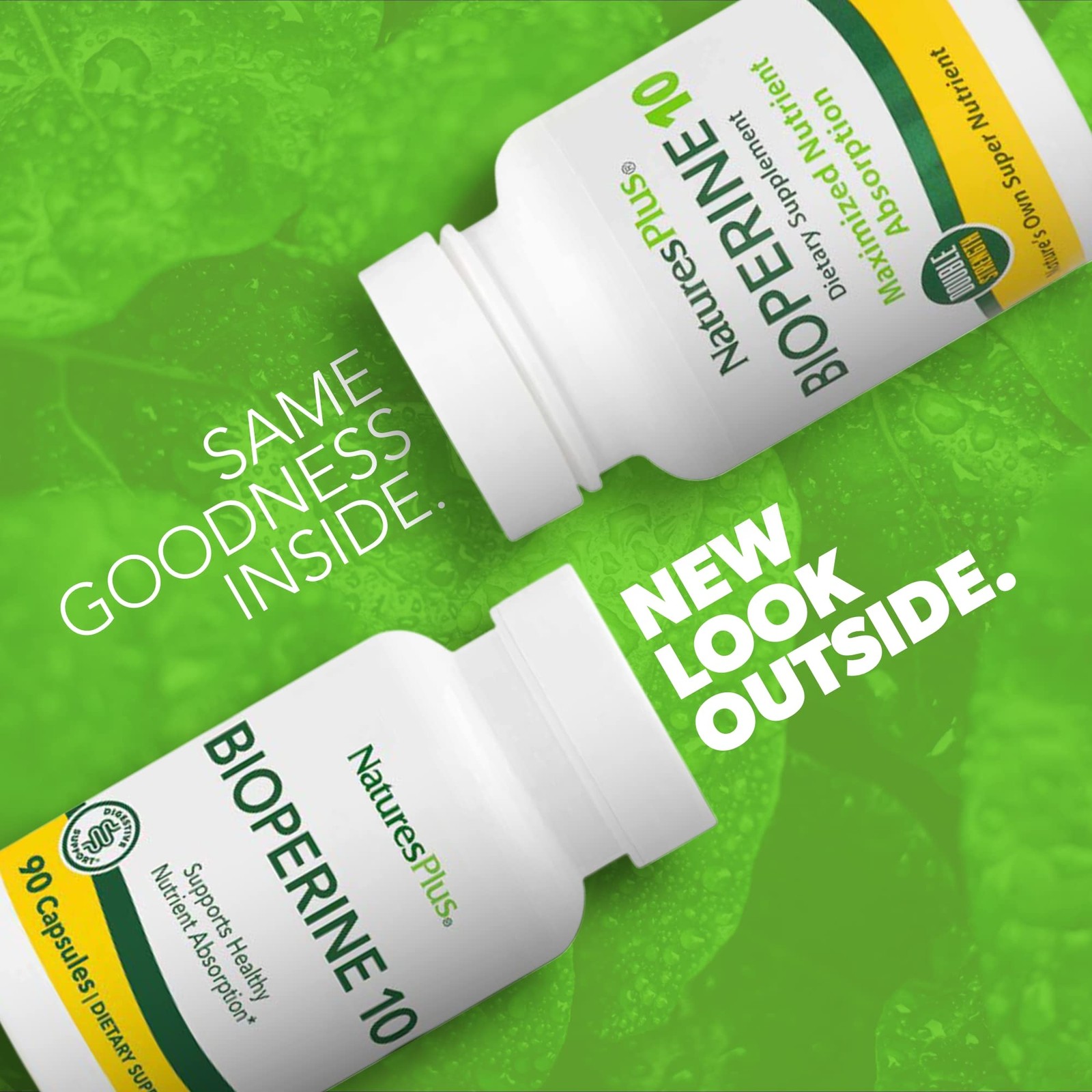 NaturesPlus Bioperine 10, 90 Capsules – Vegan, Gluten 90 Count (Pack of 1)