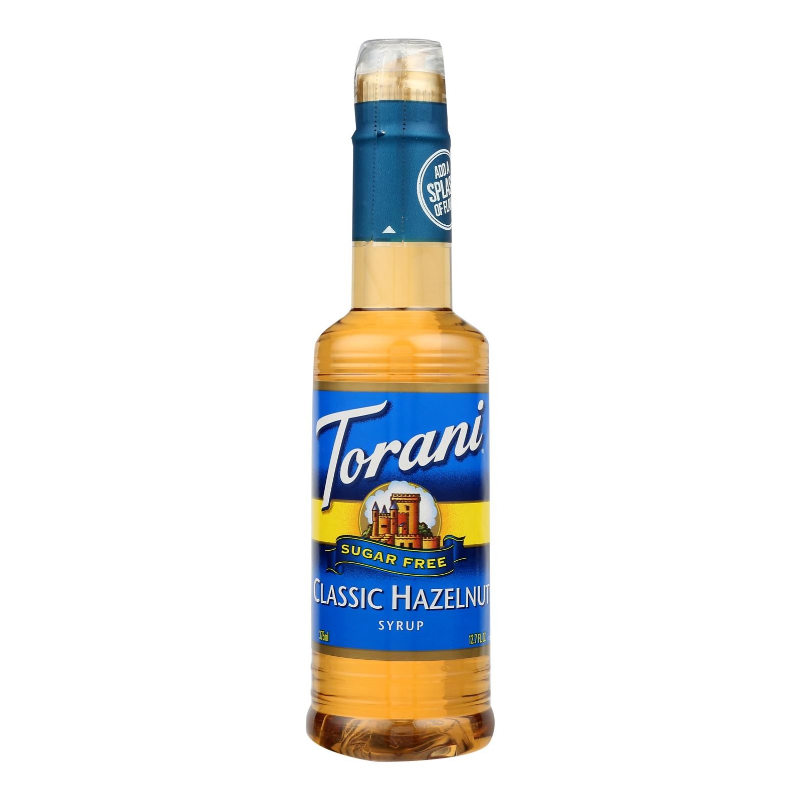 Torani – Coffee Syrup – Sugar Free Hazelnut – Case of 4 – 12.7 fl oz.