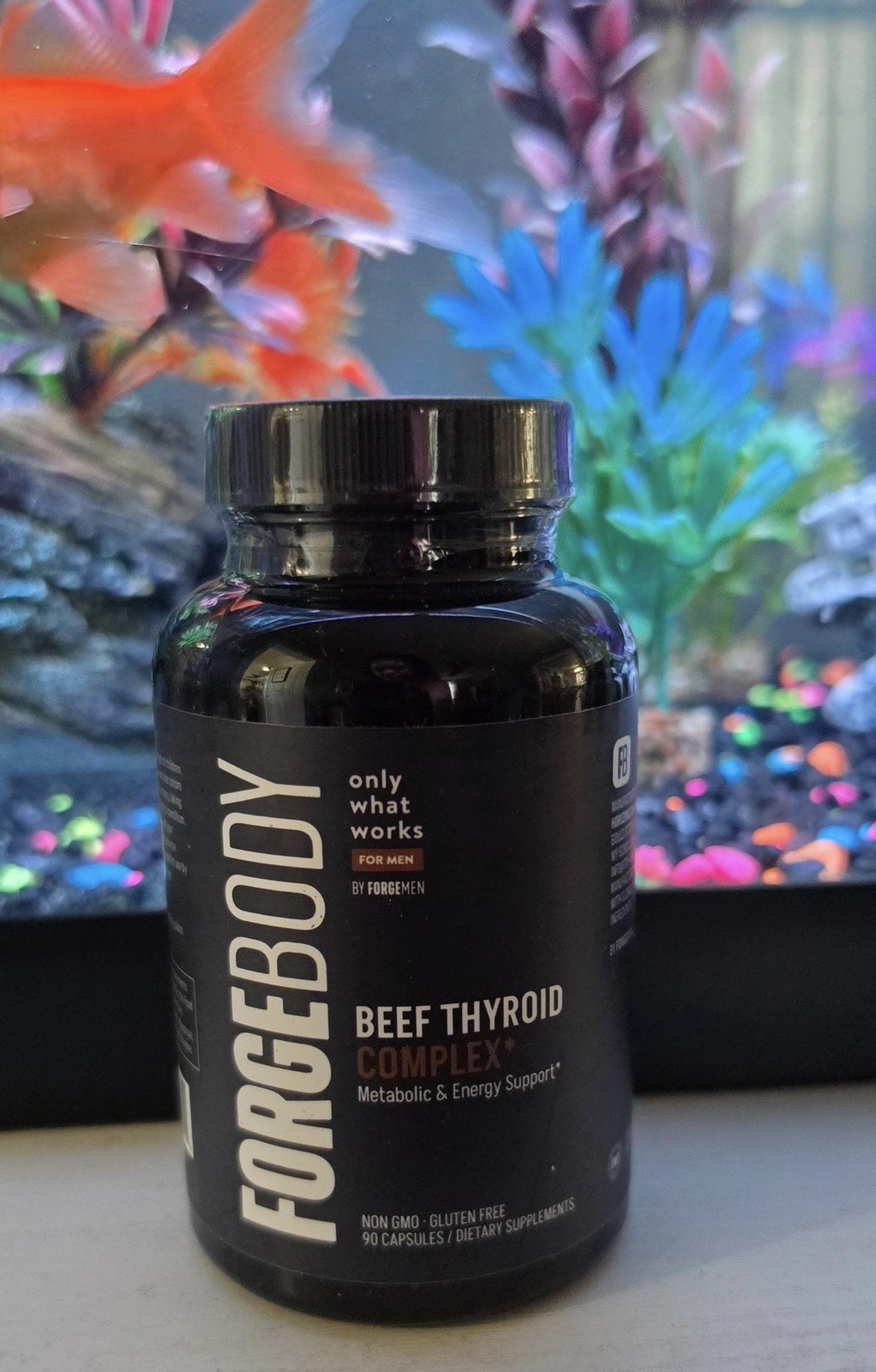 Forgebody Beef Thyroid Complex 90 Capsules