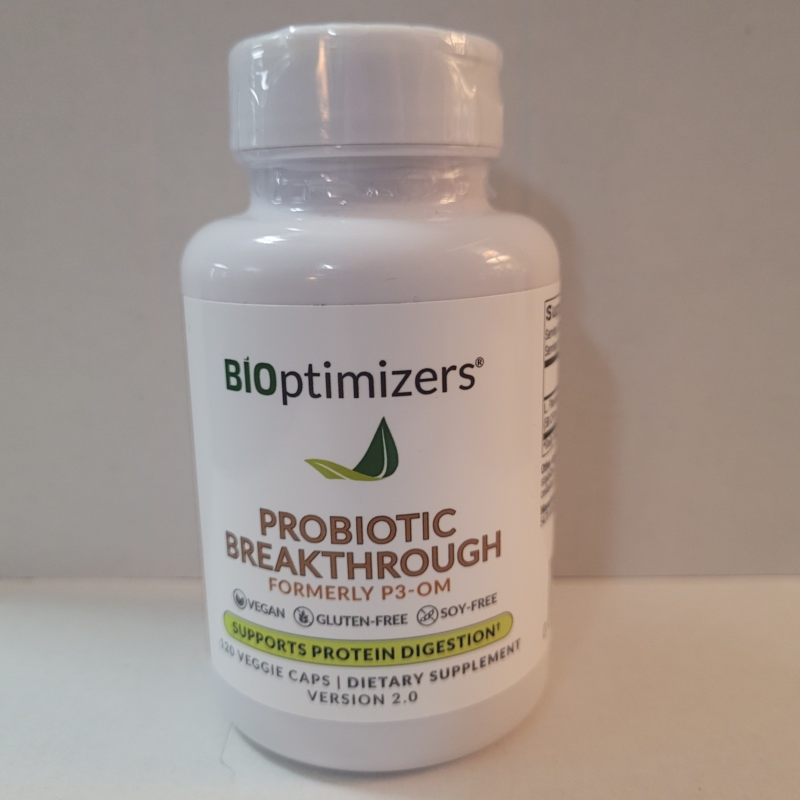 BiOptimizers Probiotic Breakthrough Version 2.0, 120 Veggie Caps