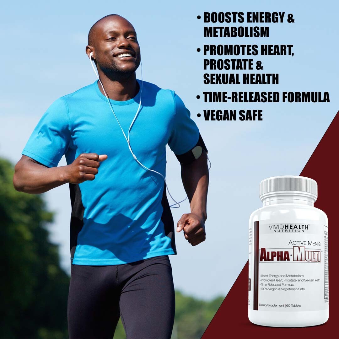 Complete One-A-Day Zinc Multivitamin for Men by Alpha-Multi | Prostate Support