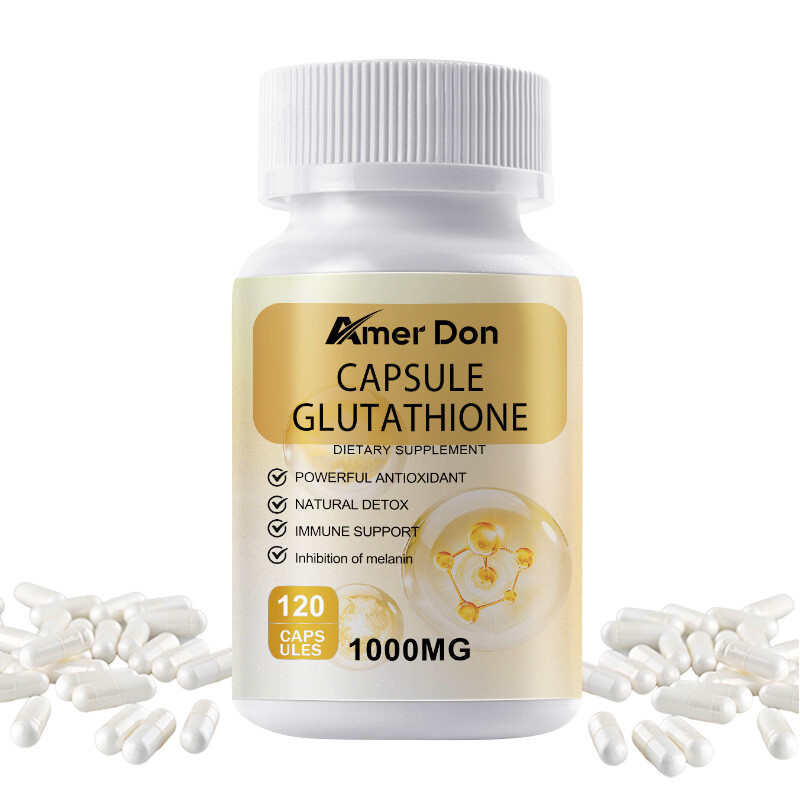Glutathione Collagen Anti-aging skin Whitening 120 Capsules Dark Spots Remover