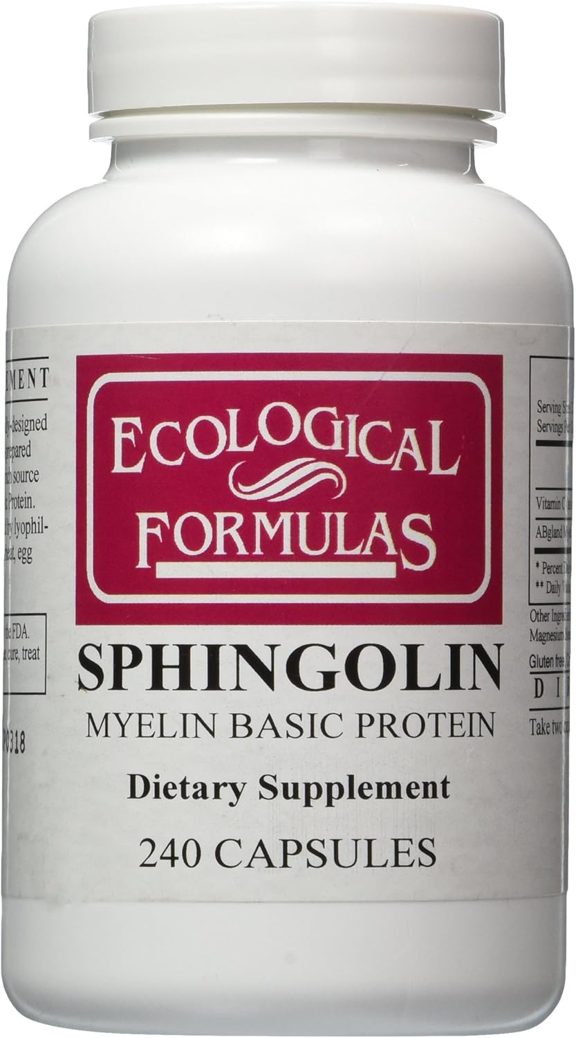 Ecological Formulas – Sphingolin 200 Mg 240 Caps [Health and Beauty]