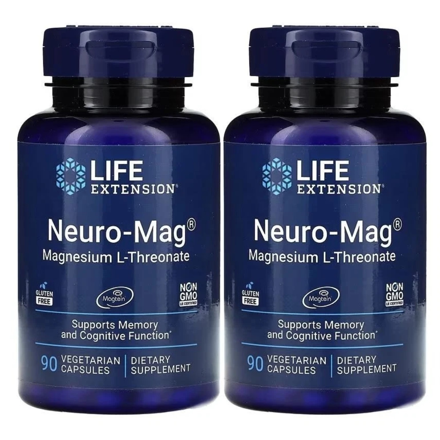 Life Extension – 2 PACK Neuro-Mag Magnesium L-Threonate from 2000 mg Magtein