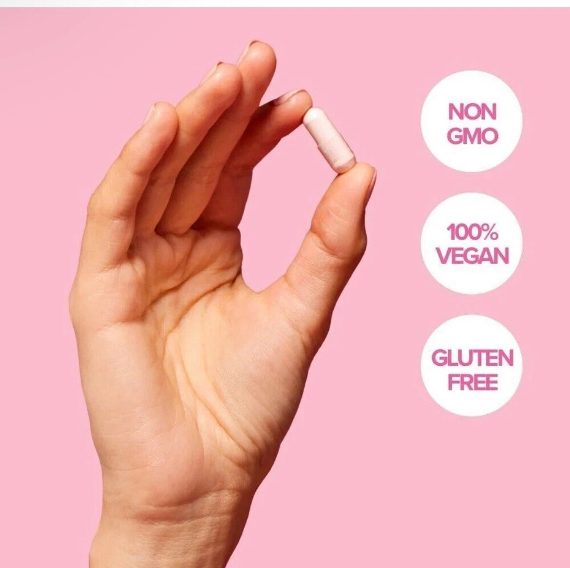 FLO Ovarian Support Vitamin 90 100% Vegan Capsules Supplement Hormone Balance UK