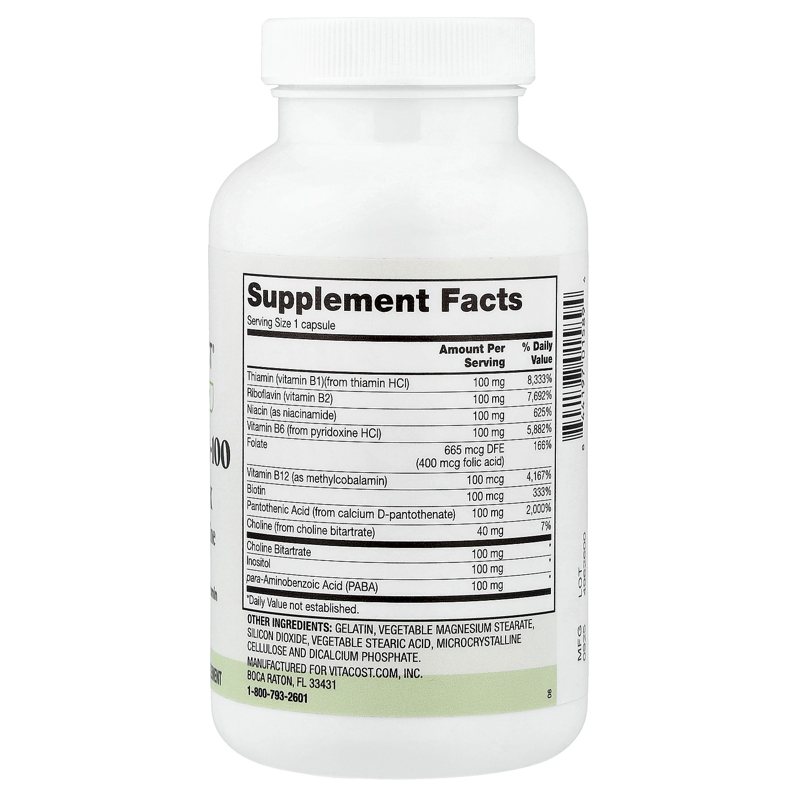 Everyday, Complete B-100 Complex, 100 Capsules