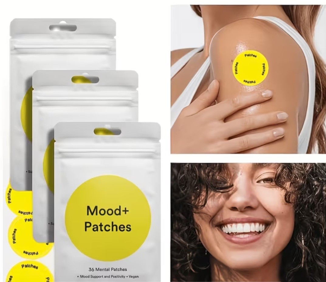 30 Mood Patches for Mood+ Emotional Support, helps Dopamine Serotonin production