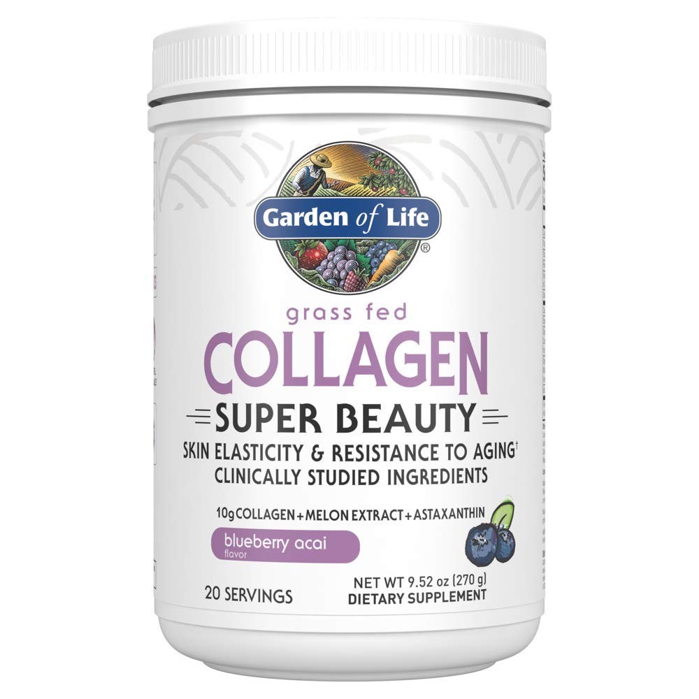 Garden of Life Grass Fed Collagen Super 9.5 Ounce (Pack 1), No Color