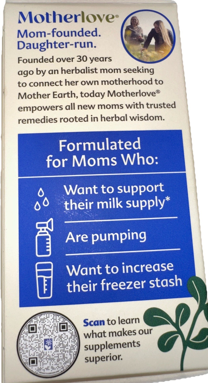 Motherlove More Milk Plus Fenugreek Herbal Capsules 45 Count Exp 03/2028