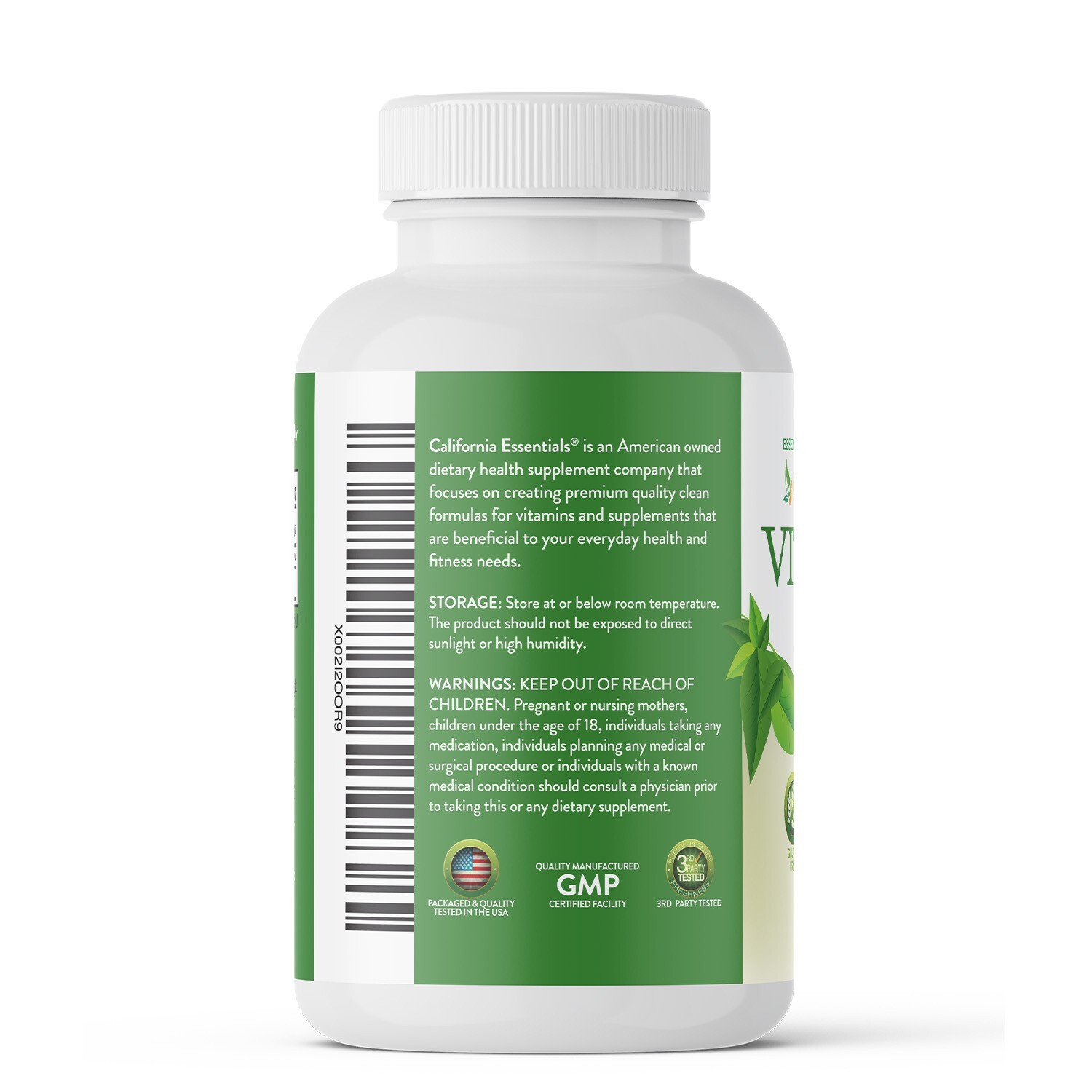 California Essentials Vitamin E 400IU Softgels, Immunity Boost Supplement CT 750