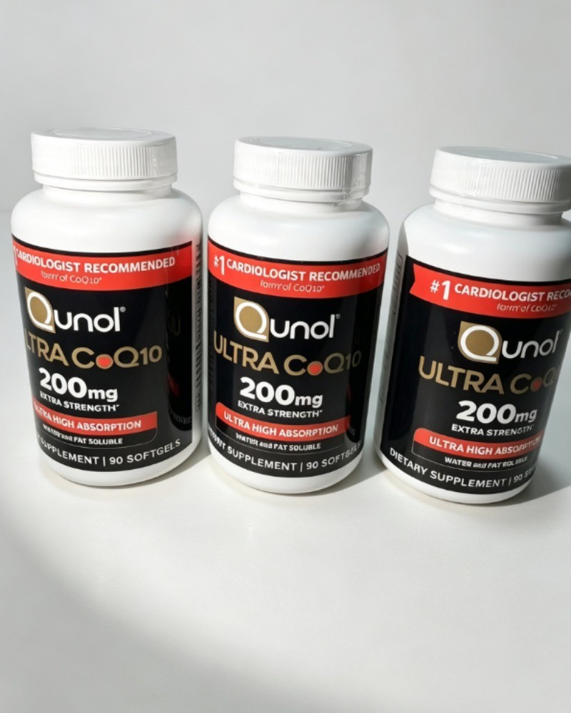 Qunol CoQ10 200mg Softgels,Ultra CoQ10- Ultra High Absorption Coenzyme Q10 of 3