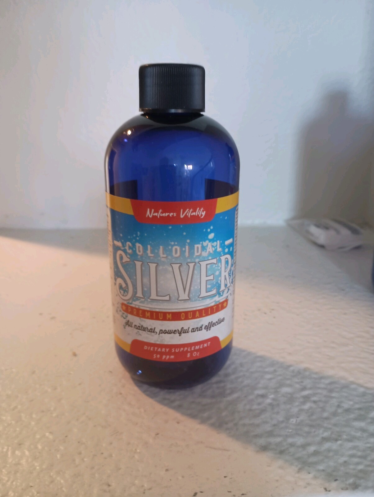 COLLOIDAL SILVER NATURES GIFT TO MANKIND-99.99% PURE NANO COLLOIDAL SILVER 8 OZ!