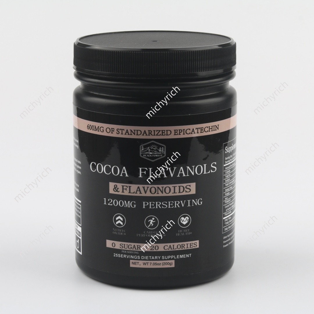 Black Forest High Flavanol Cocoa Powder Flavonoids Supplement 1200 mg （1 pack）