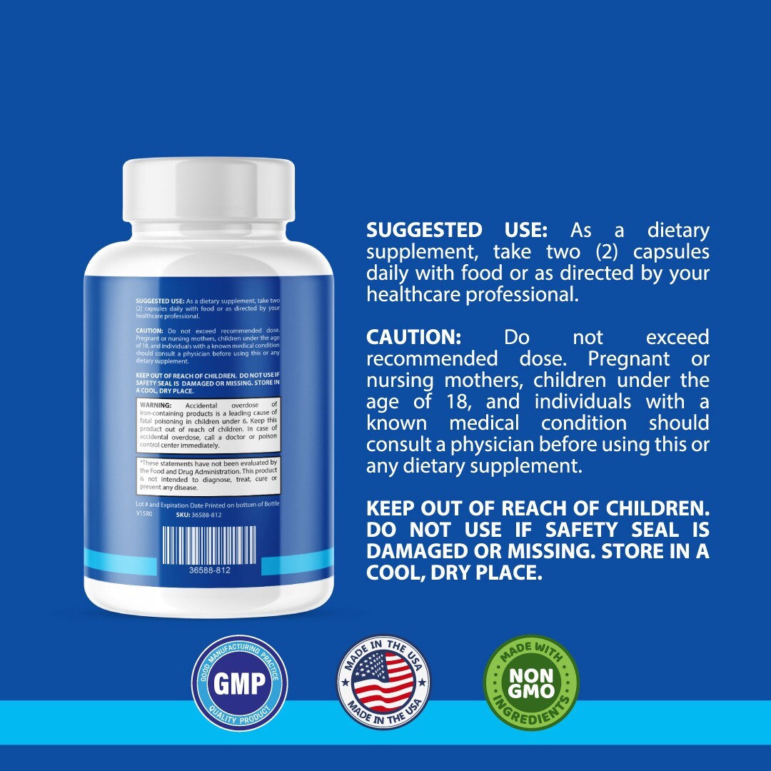 ReAwaken Advanced- Brain Support- 12 Bottles- 720 Capsules