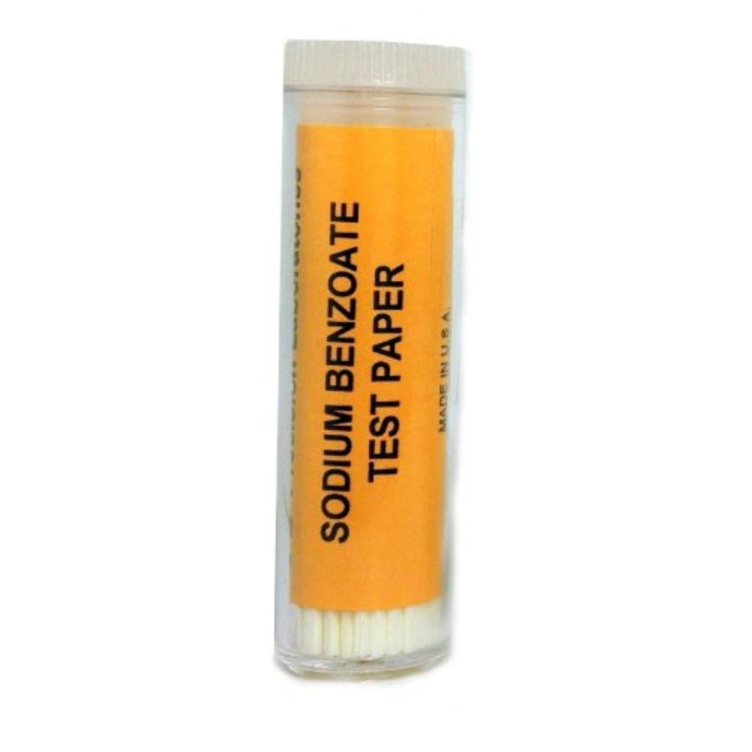 Eisco Labs Sodium Benzoate Paper Strips – Genetic Taste Testing (Vial of 100)