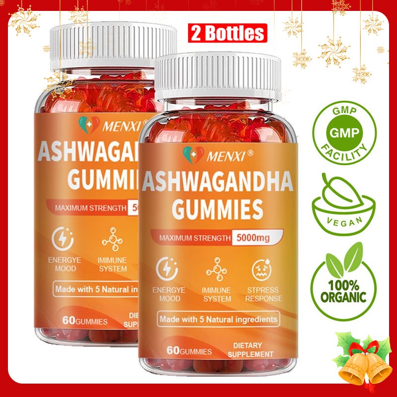 Ashwagandha Root Extract Gummies – Stress Relief, Relaxation & Adaptogen Support