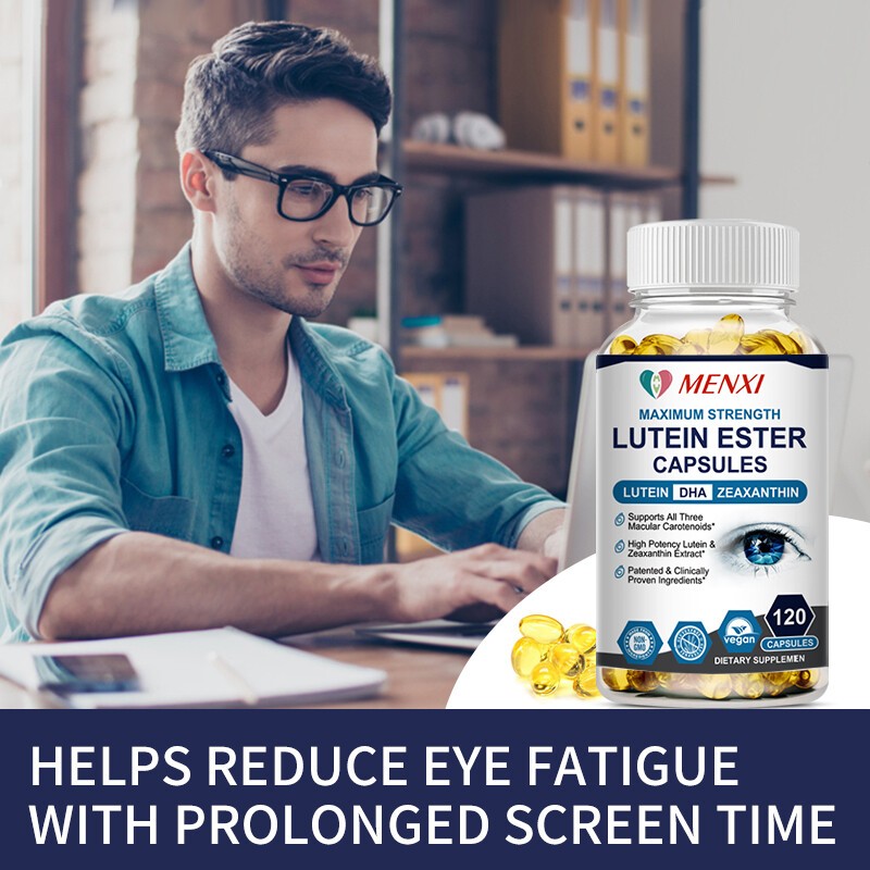 Eye Health Supplement – Lutein and Zeaxanthin Vision Health Eye Strain Support
