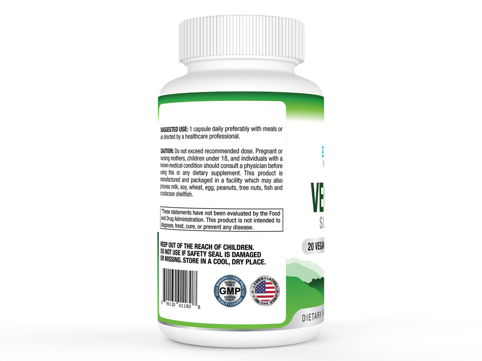 Vegetable Supplement by Best Earth Naturals Buy 2 Get 1 FREE 3 Pack