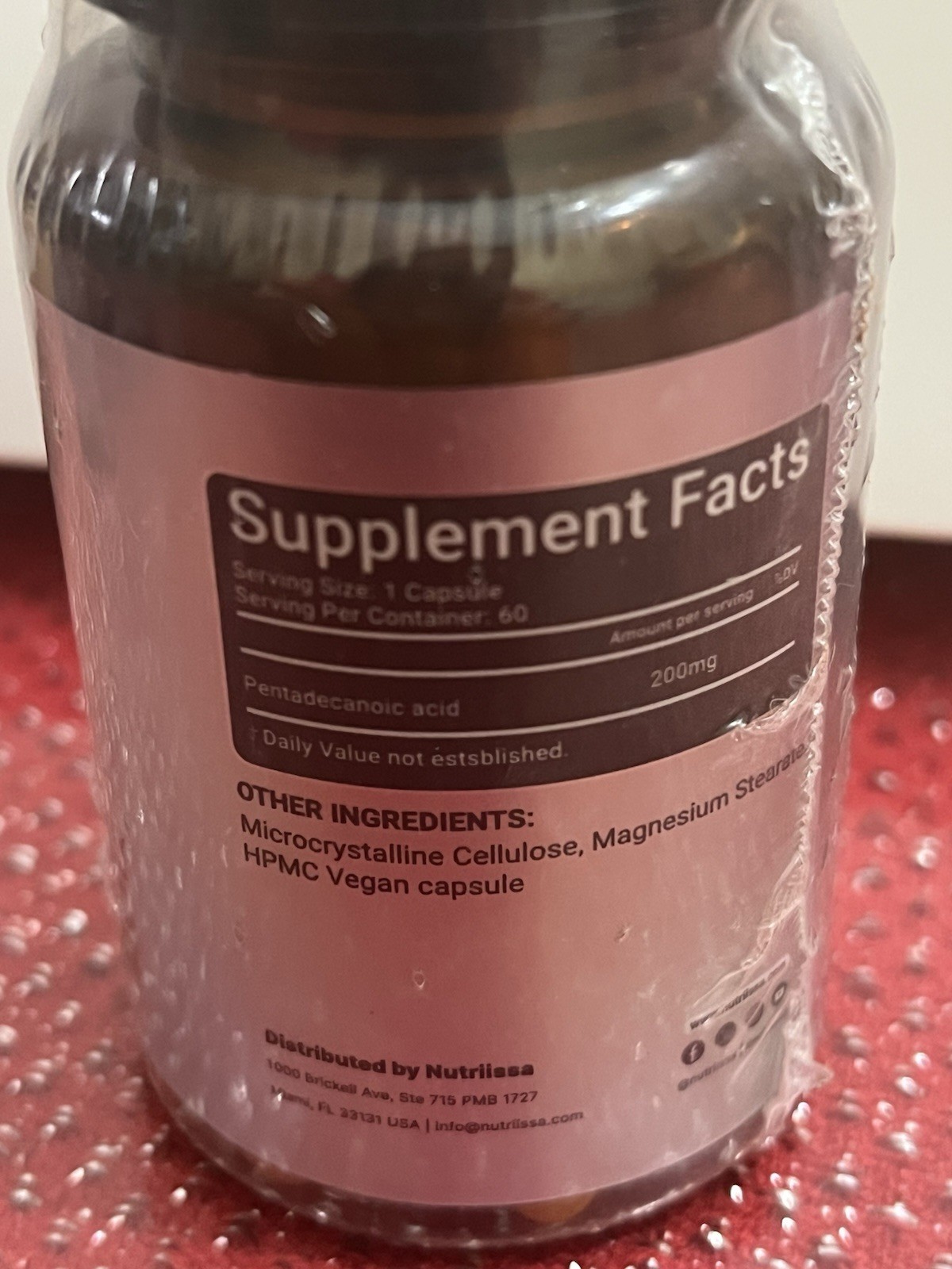 Nutrissa Fortify 15 60 Capsules Exp 6/28 Lot Of 4 Bottles
