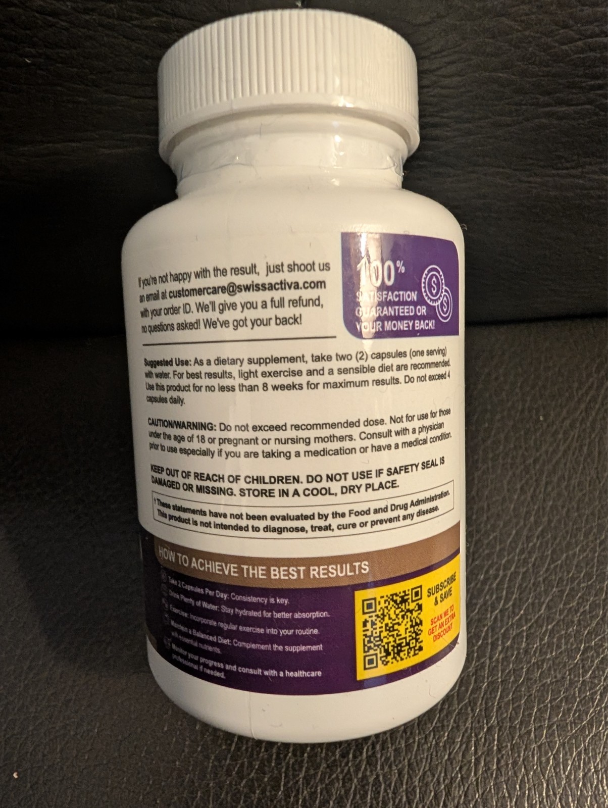Swiss Activa Labs Hormone Balance, Cortisol & Hormone Support for Women – 60ct.
