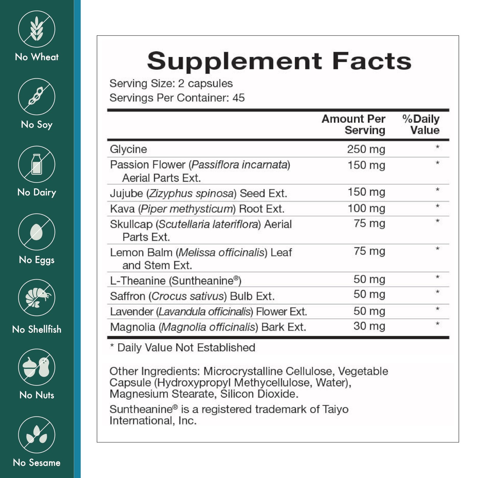 Natura Health Products Tranquility Supplement – Supports Relaxation – Featuring