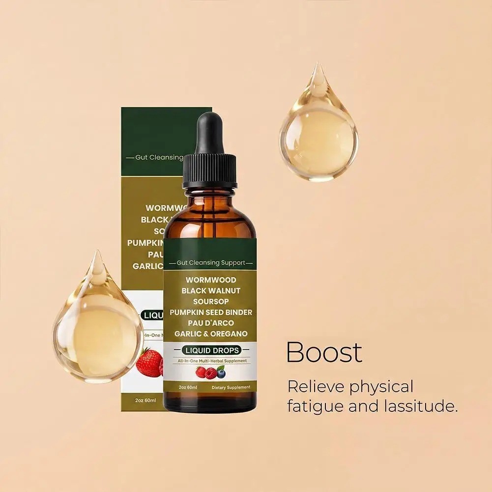 LUMVELLE Wild Harvested Wormwood Herbal Liquid Botanical Supplement Drops 60ml