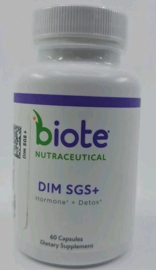 Biote Nutraceutical – DIM SGS+, Hormone + Detox – 60 Capsules