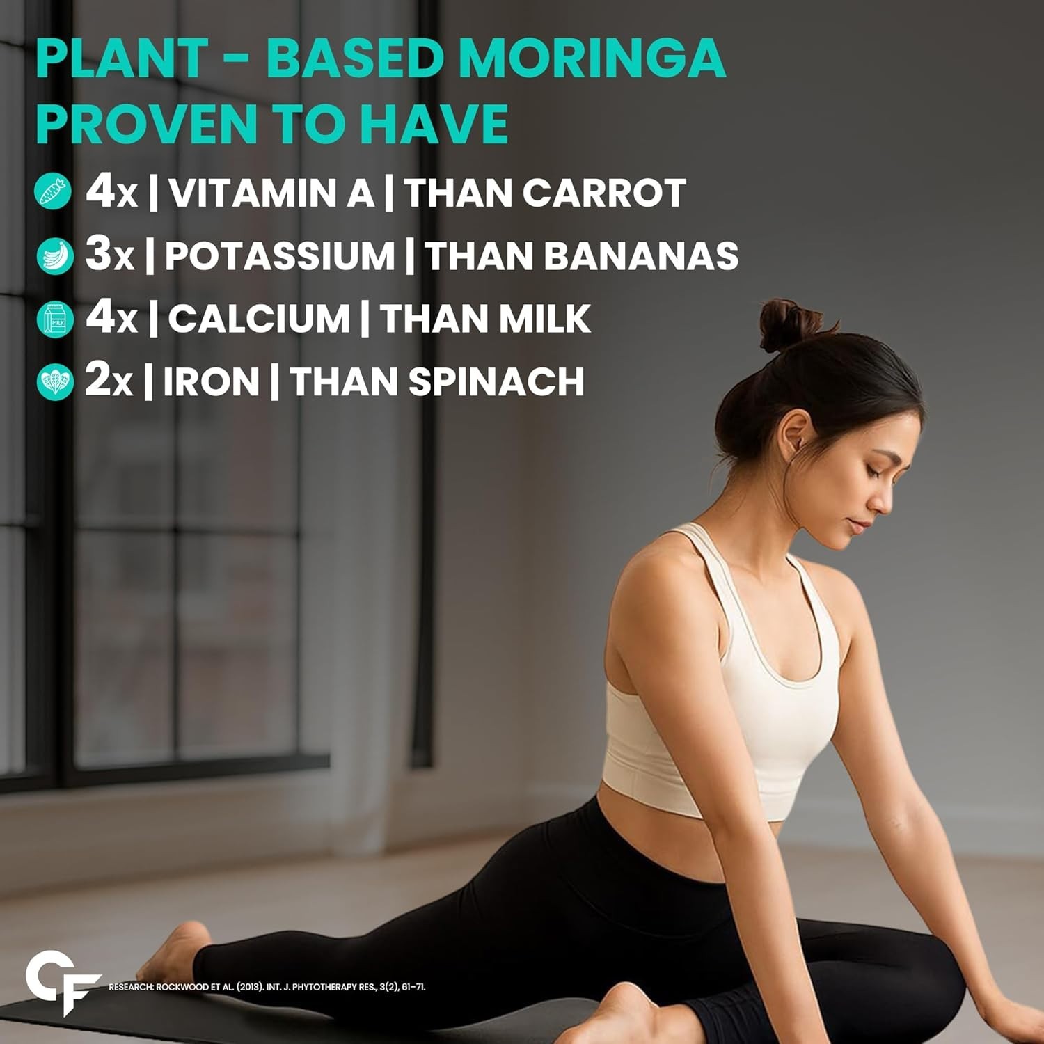 Carbamide Forte Moringa 1000mg Tablets 60 Count Pack of 3