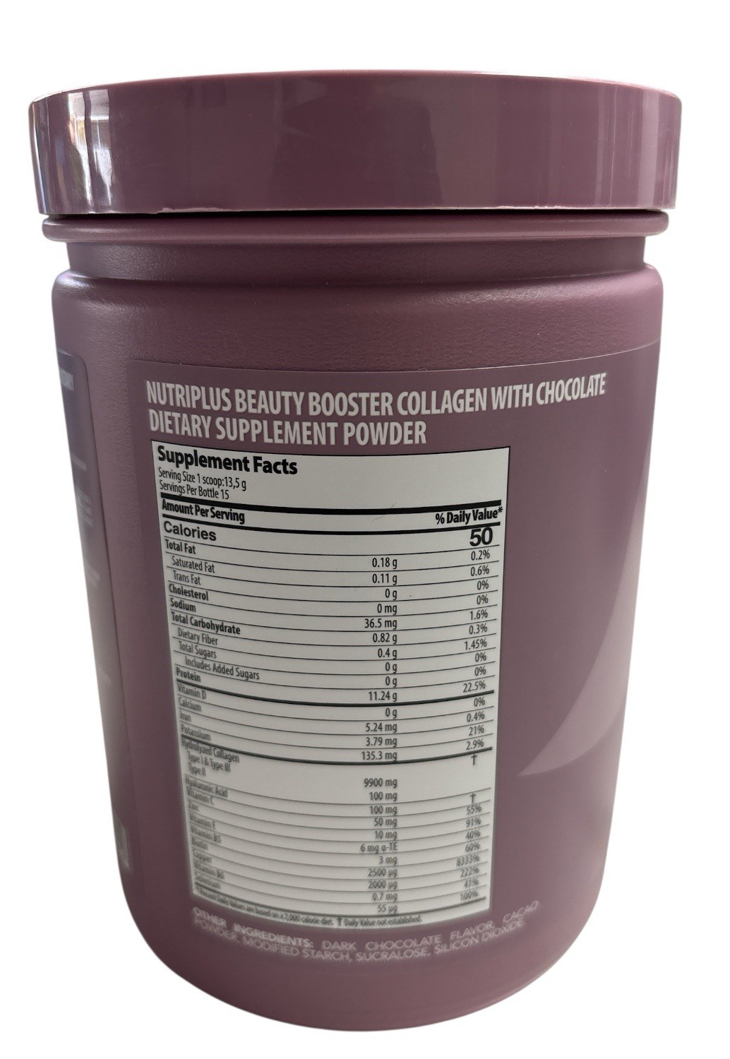 Farmasi Nutriplus Beauty Booster Chocolate Collagen Powder 210g 7.4oz FREE SHIP