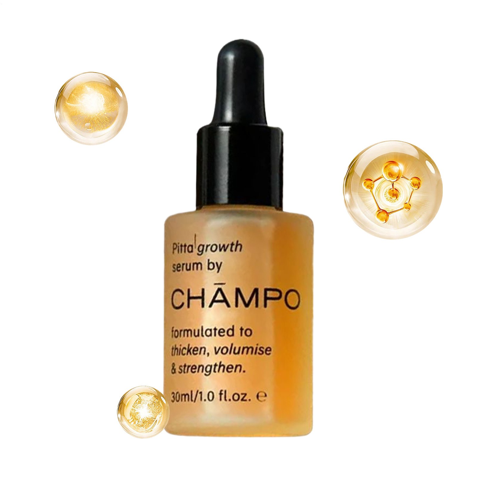 Champo Pitta Growth Serum Formulated To Thicken,Volumise&Strengthen Hair 30ml