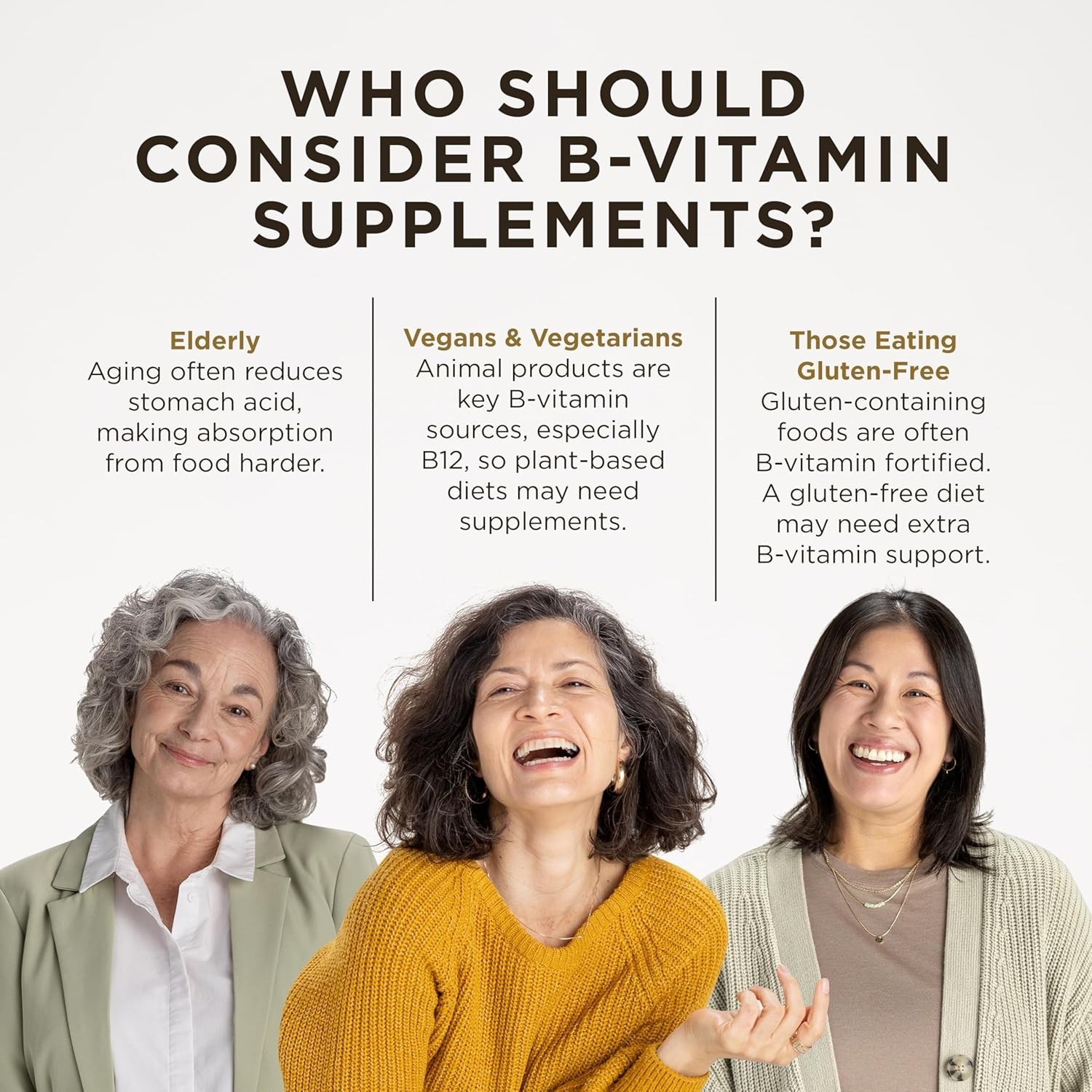 Solgar B-Complex «100», 100 Vegetable Capsules – Nervous System Support