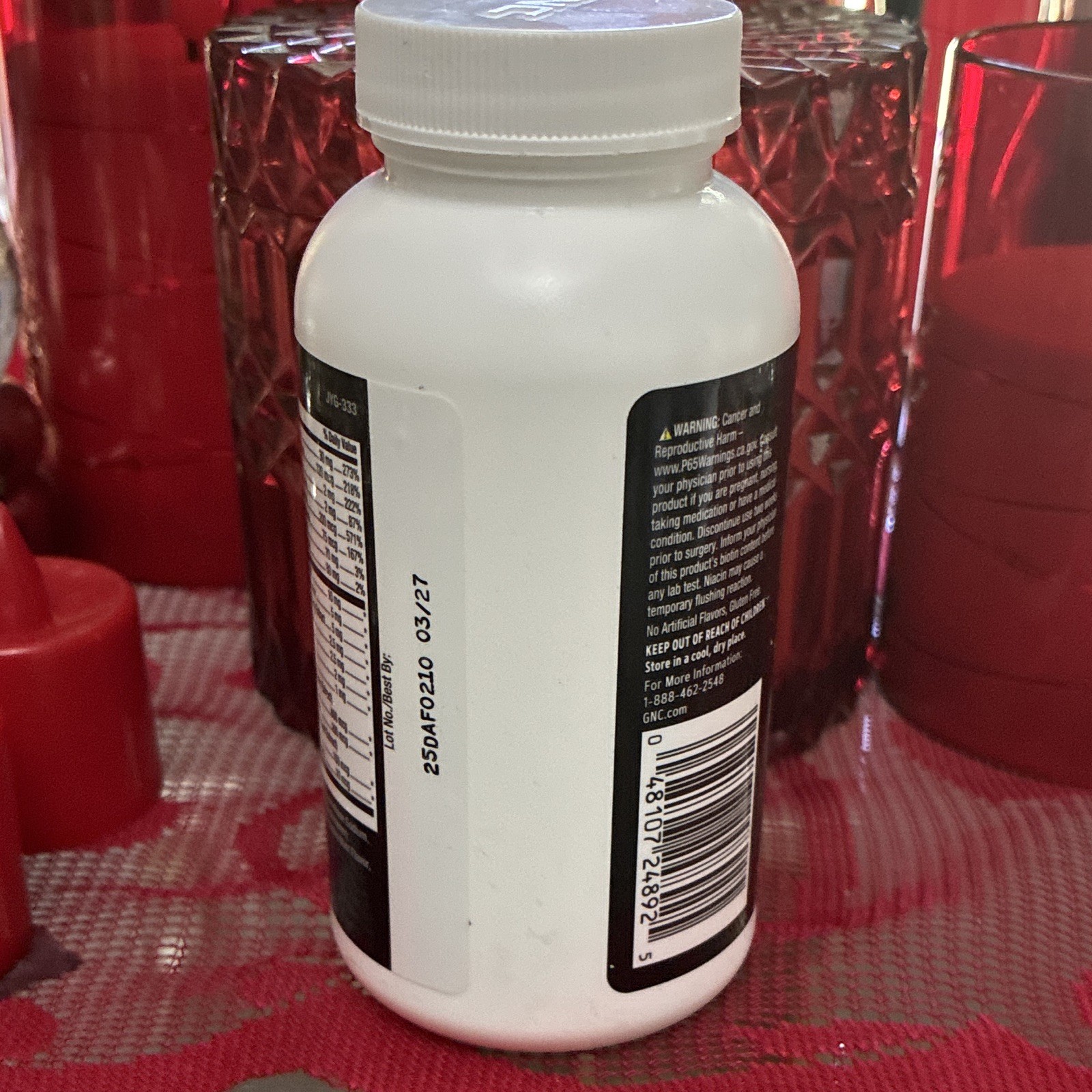 GNC Mega Men Essentials 50 Plus One Daily Multivitamin Immune/Prostate 60